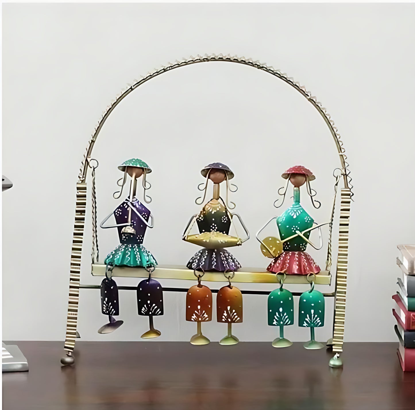 Handcrafted | Home Decor | Jhula Doll Set