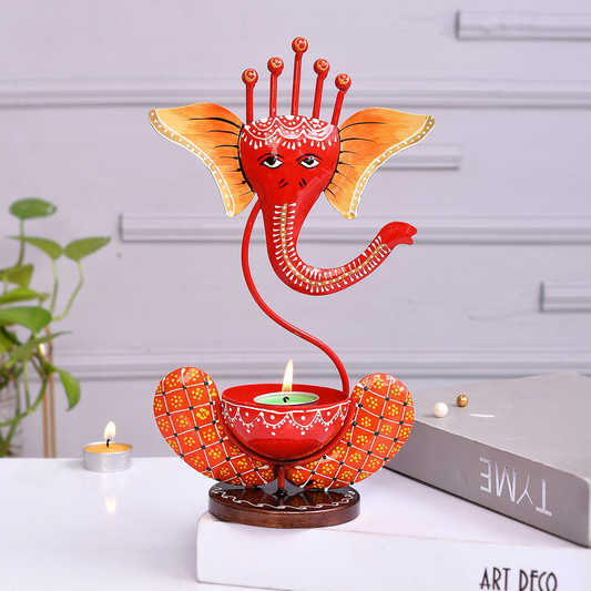 GANESH T-LITE ORANGE