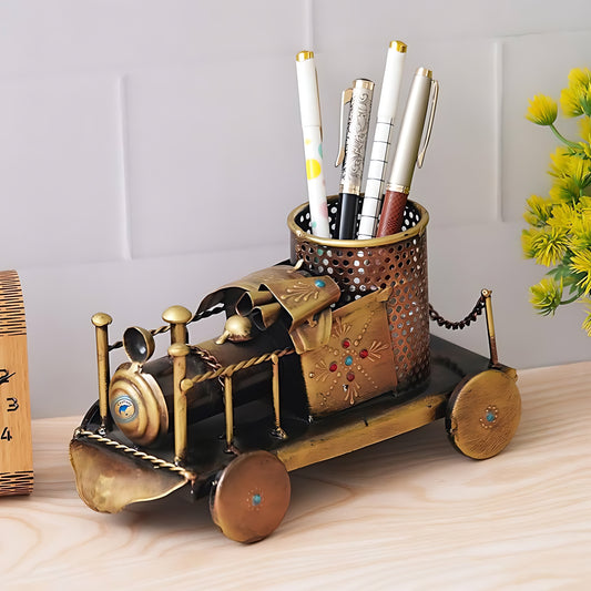 ENGINE PEN STAND ANTIQUE