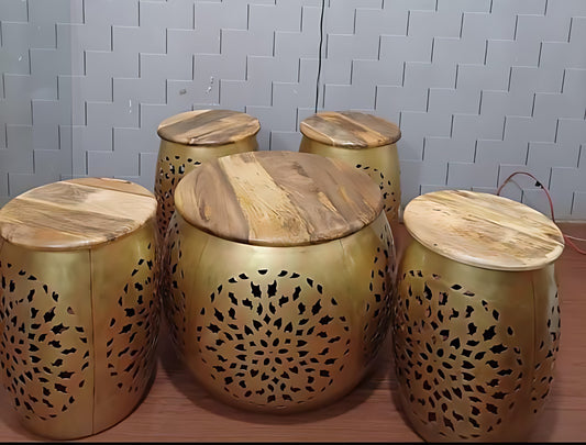 ANTIQUE MUDDA SET OF 5