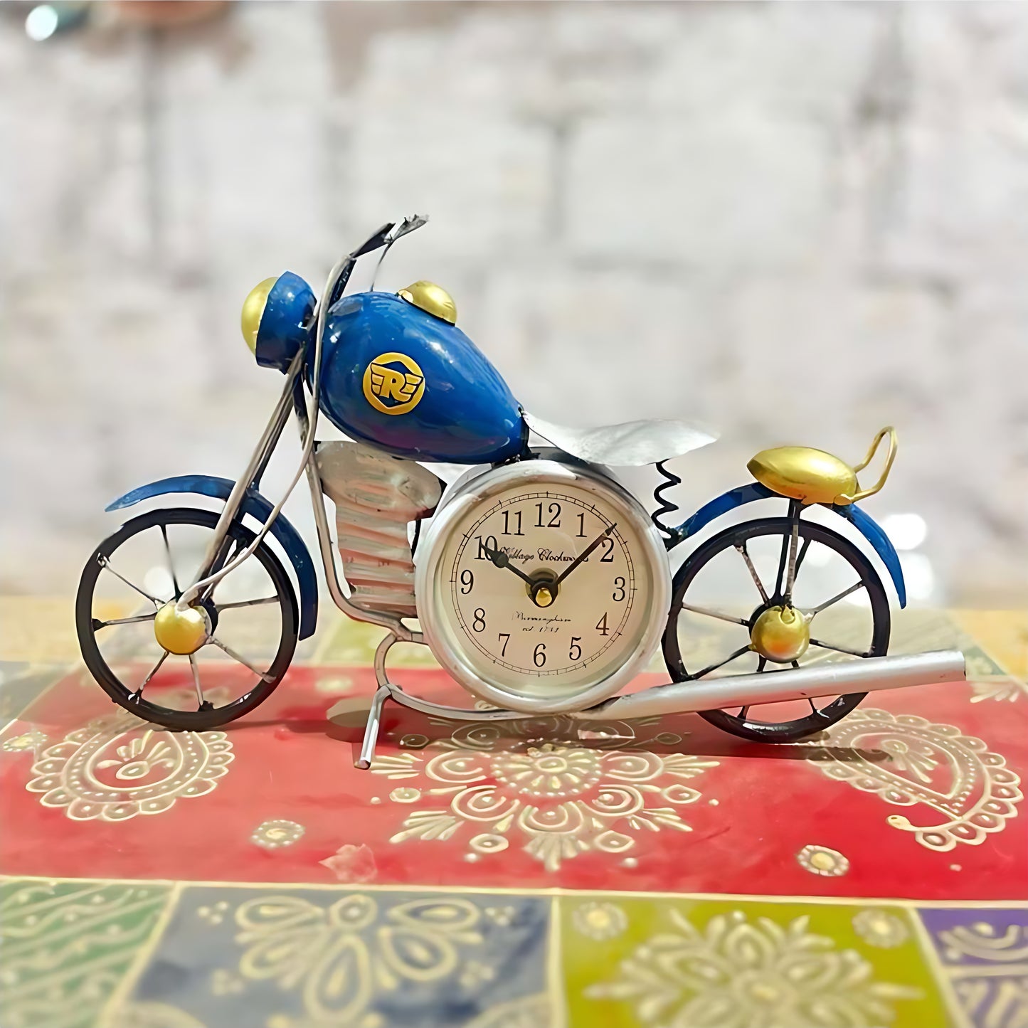 Handcrafted | Home Decor | Bike With Clock